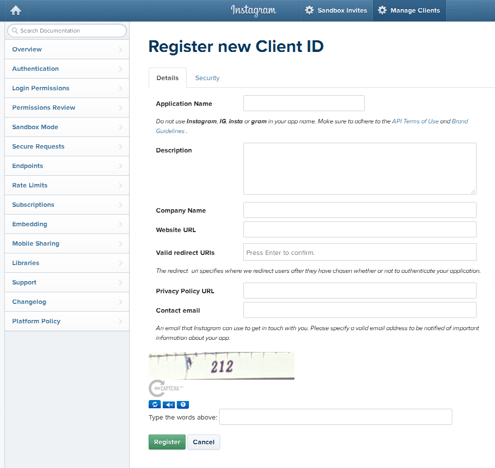 Instagram API